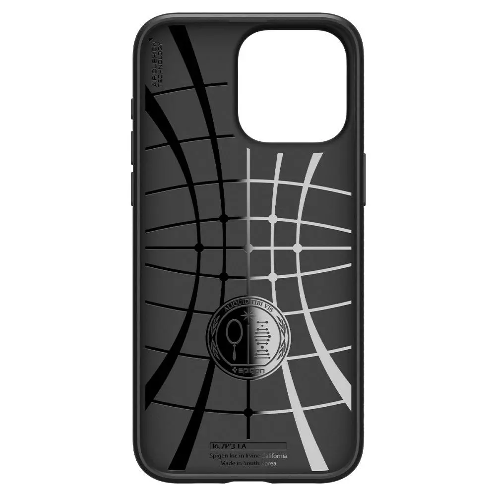 Etui Spigen Liquid Air do iPhone 15 Pro Max Czarny