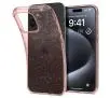 Etui Spigen Liquid Crystal Glitter do iPhone 15 Pro rose quartz