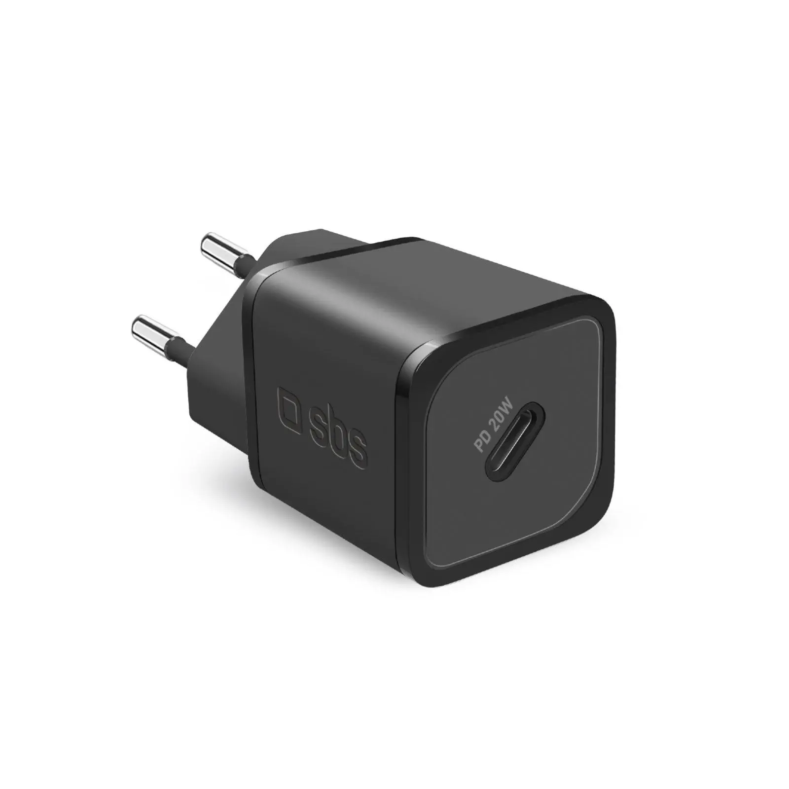 Ładowarka sieciowa SBS NanoTube GaN PD20W USB-C Czarny