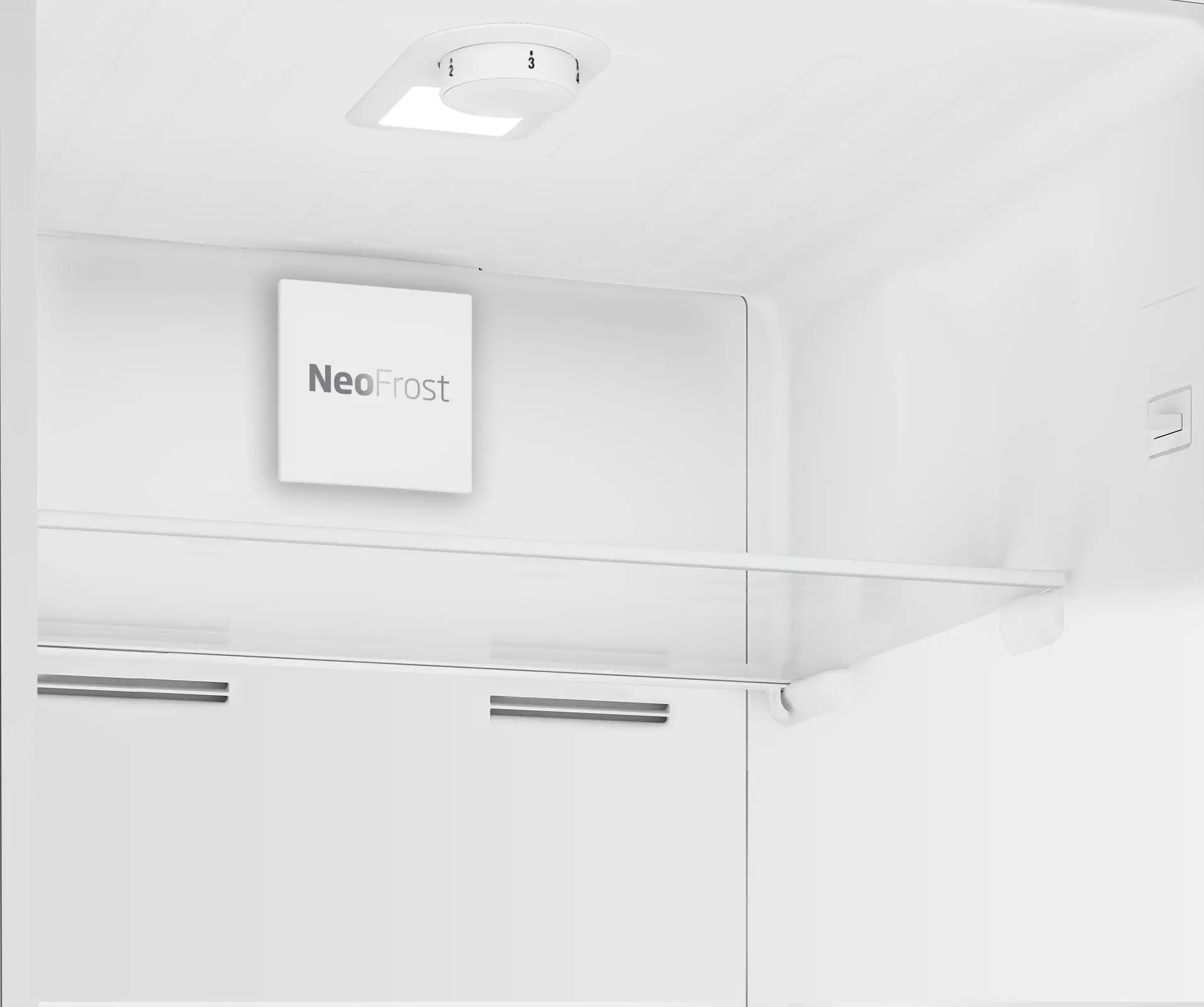 Lodówka Beko RCNA305K40SN Pełny No Frost 181cm Komora świeżości Srebrny