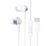 Słuchawki przewodowe Baseus Encok CZ11 Dokanałowe Mikrofon Biały