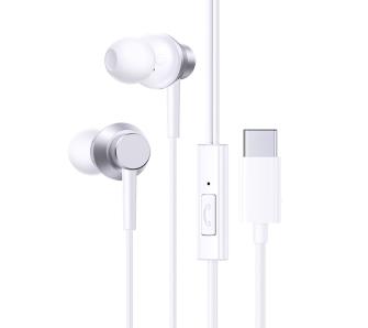 Słuchawki przewodowe Baseus Encok CZ11 Dokanałowe Mikrofon Biały