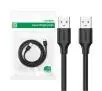 Kabel UGREEN USB-A 3,0 do USB-A US128 3m Czarny