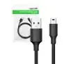 Kabel UGREEN USB do miniUSB US132 2m Czarny