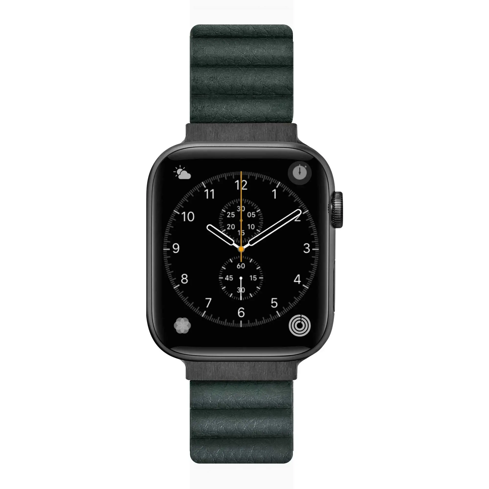Pasek Laut Novilux do Watch serii 1-9 & SE Ultra 38mm/40mm/41mm Ciemna zieleń