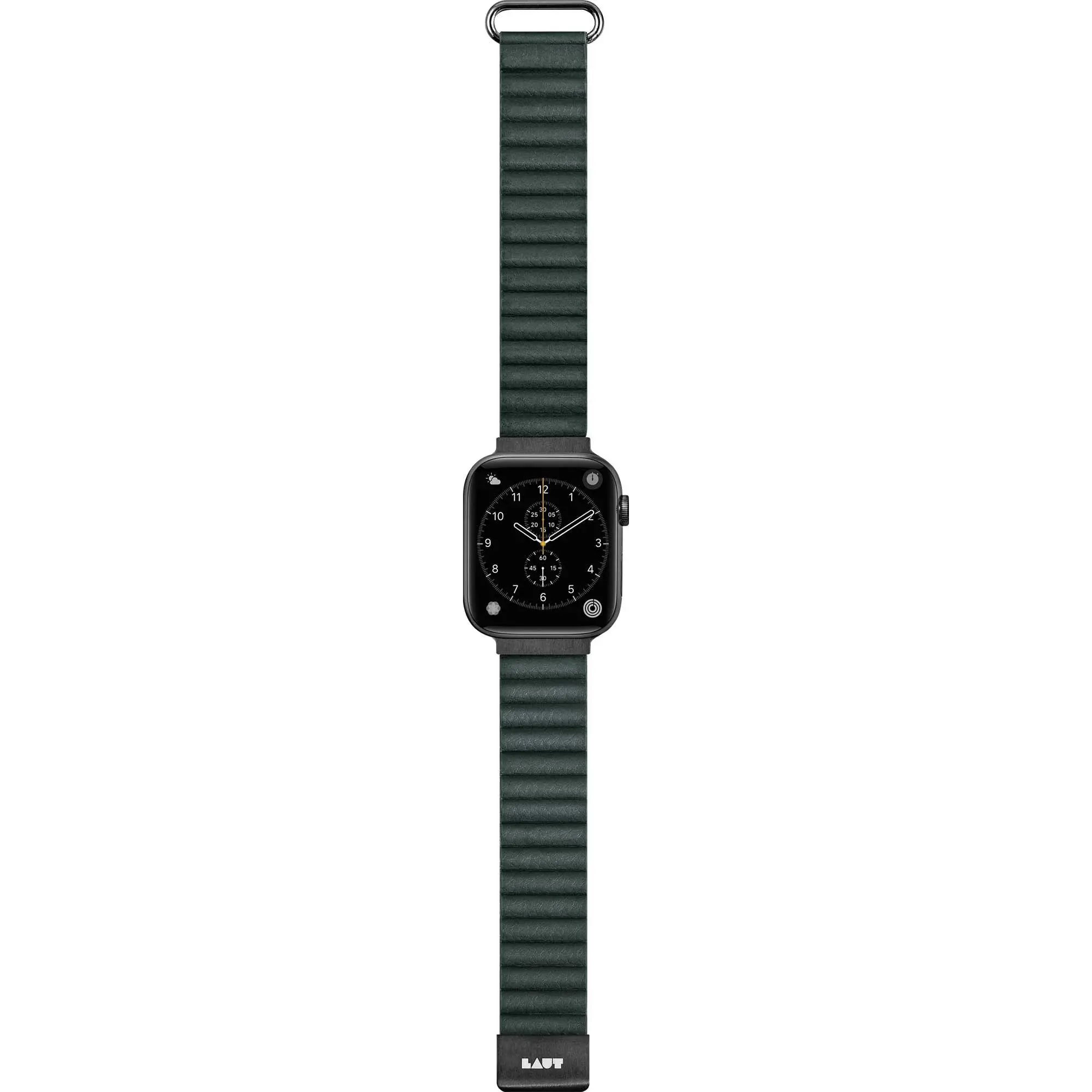 Pasek Laut Novilux do Watch serii 1-9 & SE Ultra 38mm/40mm/41mm Ciemna zieleń