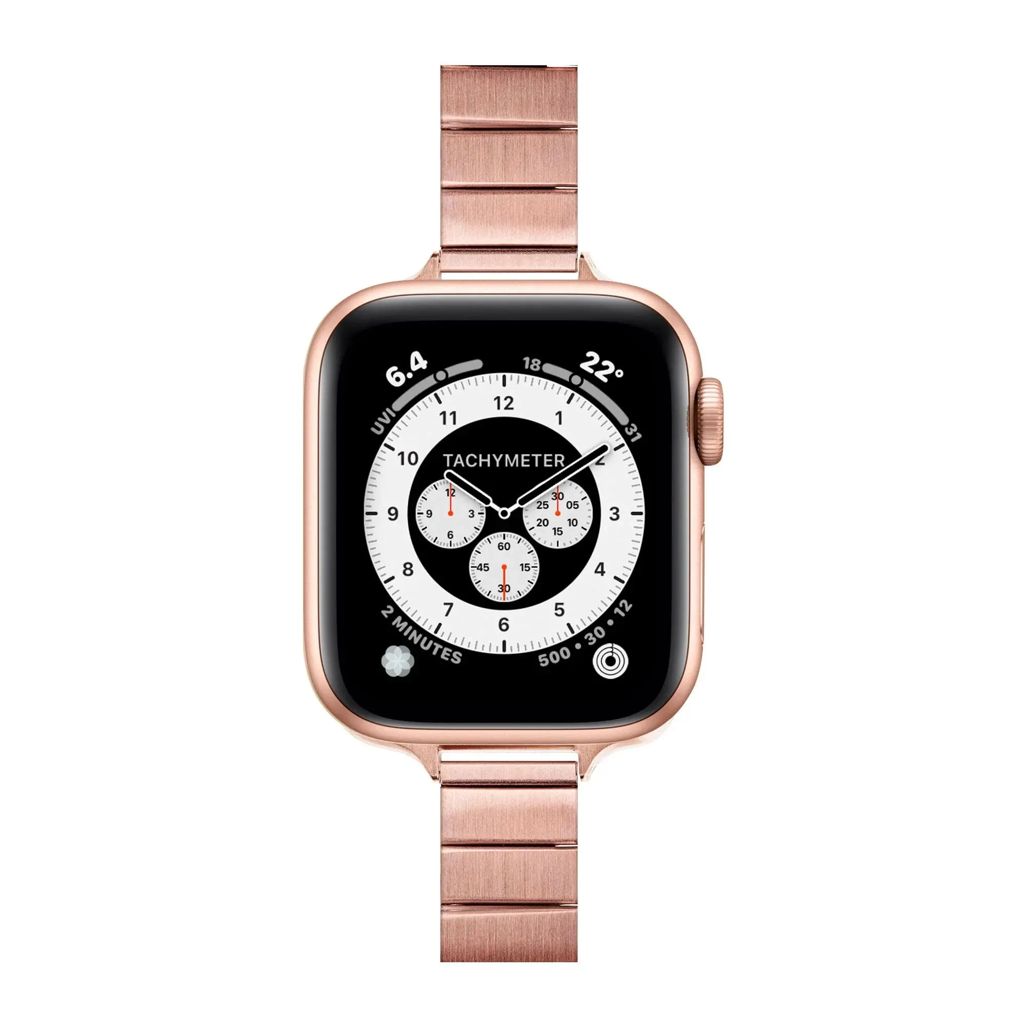 Bransoleta Laut Links Petite do Watch serii 1-9 & SE Ultra 38mm/40mm/41mm Różowe złoto
