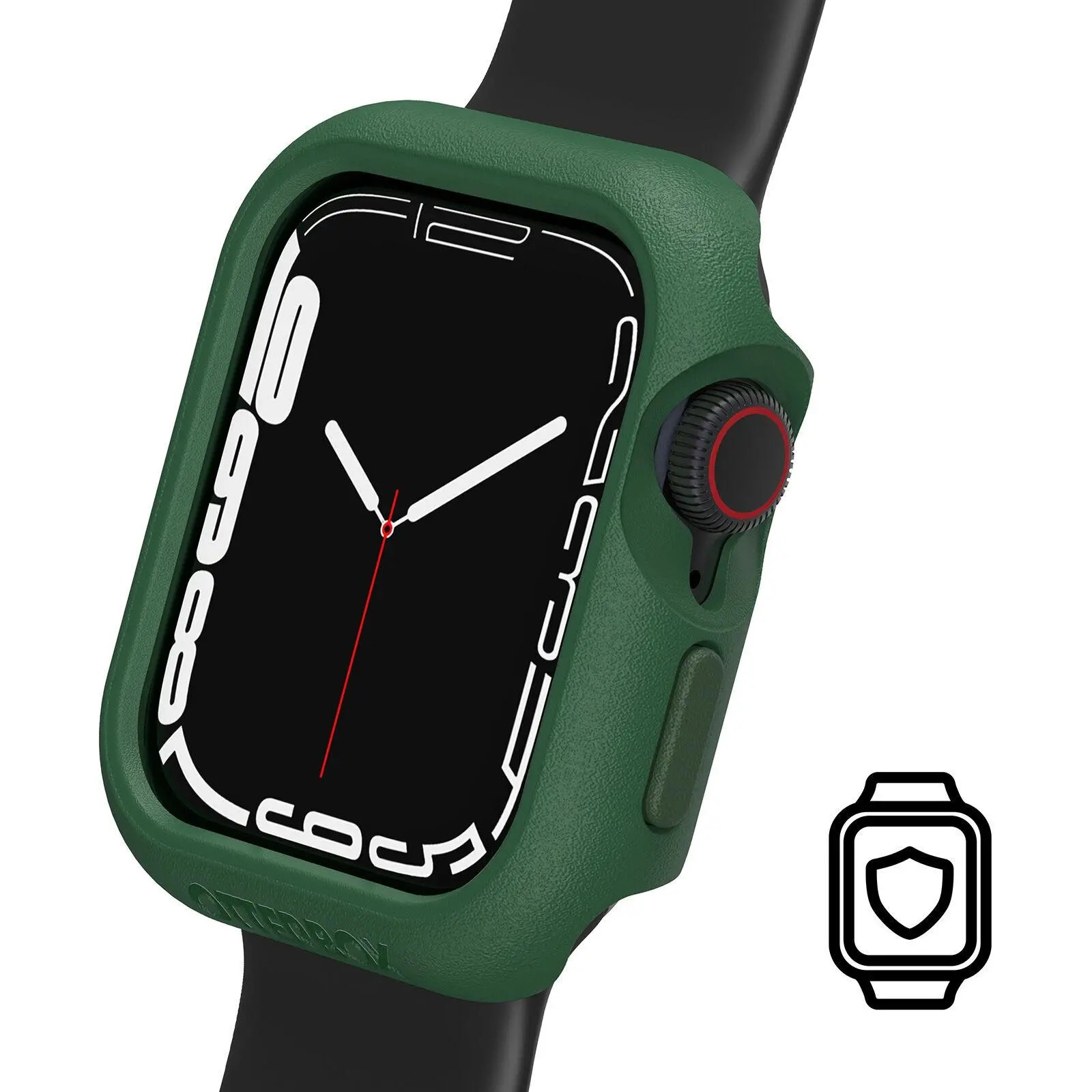 Nakładka na tarczę OtterBox Watch Bumper do Watch serii 9/8/7 41mm Ciemna zieleń