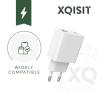 Ładowarka sieciowa Xqisit Single USB C Power Delivery 3.0 30W Biały
