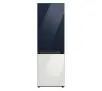 Lodówka Samsung Bespoke RB38C7B6AAP Pełny No Frost 203cm Szuflada z kontrolą wilgotności Elegancki Granat/Naturalna Biel