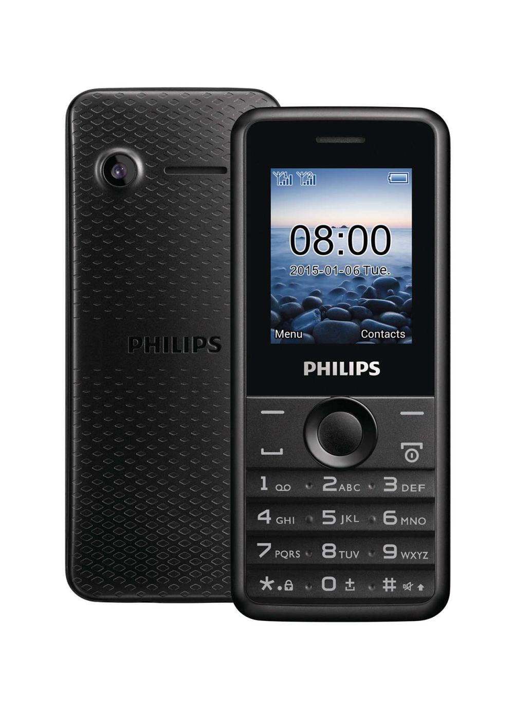 Telefon Philips Xenium E103 (czarny)