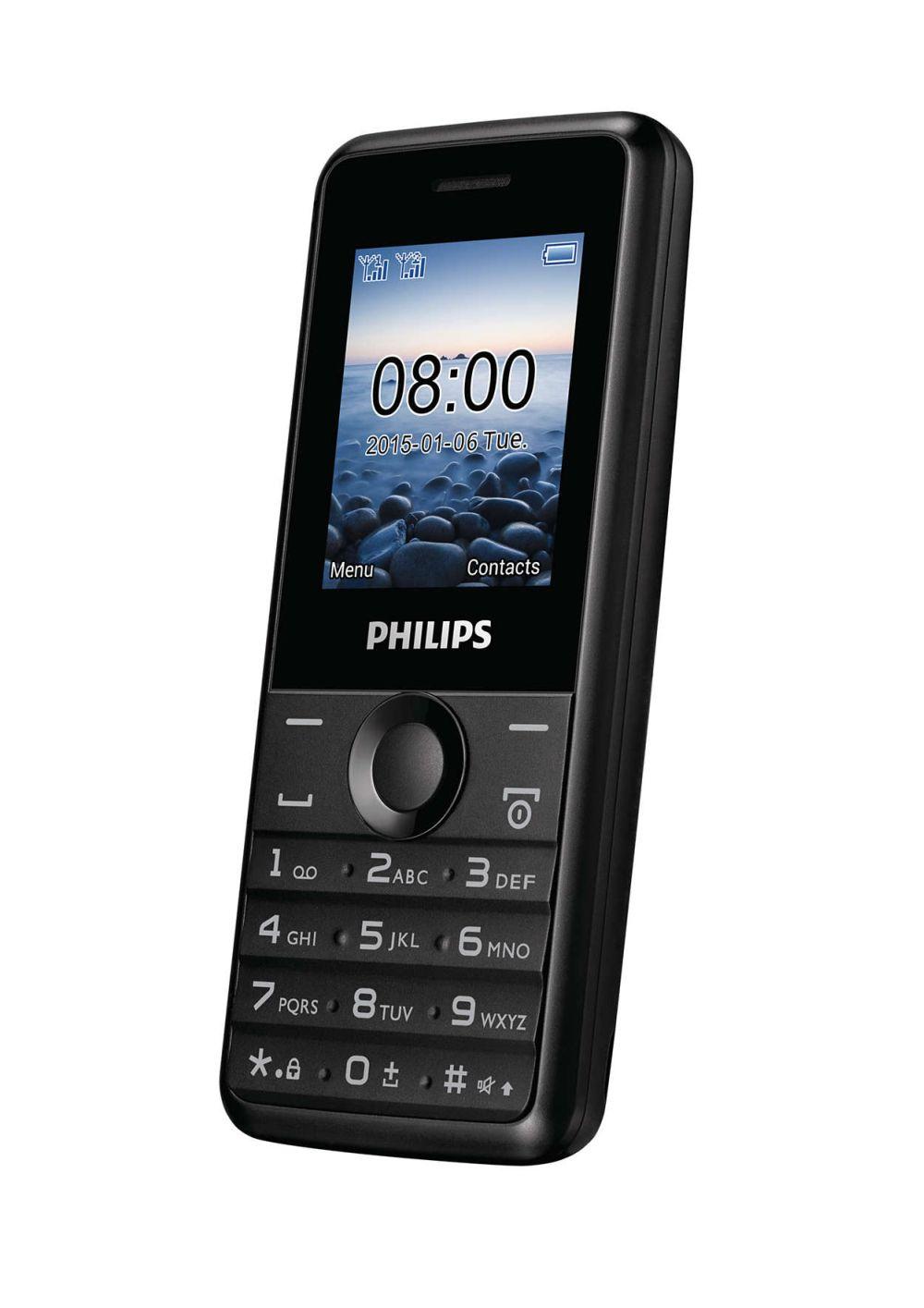Telefon Philips Xenium E103 (czarny)