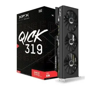 Karta graficzna XFX Speedster QICK 319 Radeon RX 7700 XT Black Edition 12GB GDDR6 192bit FSR