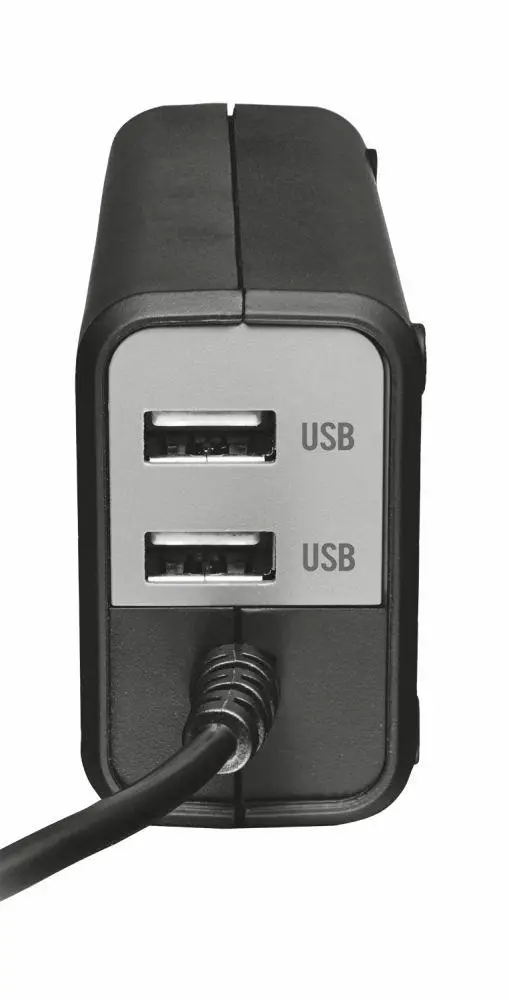 Zasilacz do laptopa Trust DUO 2 USB 70W