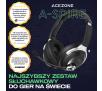 Słuchawki bezprzewodowe z mikrofonem AceZone A-Spire Nauszne Czarny