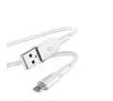 Kabel Puro Soft USB-A do Lightning 1,5m Biały