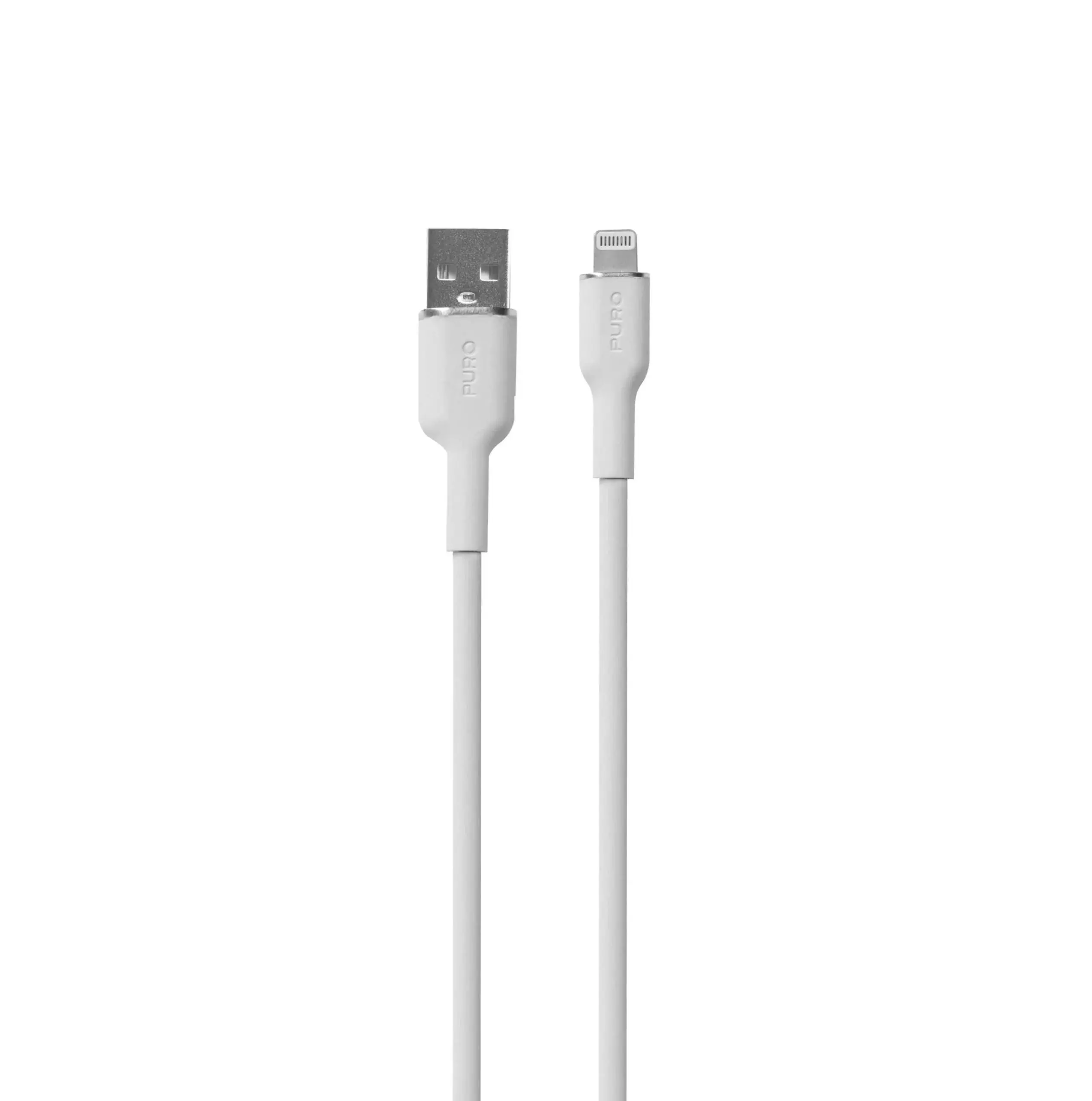 Puro Soft USB-A do Lightning 1,5m Biały