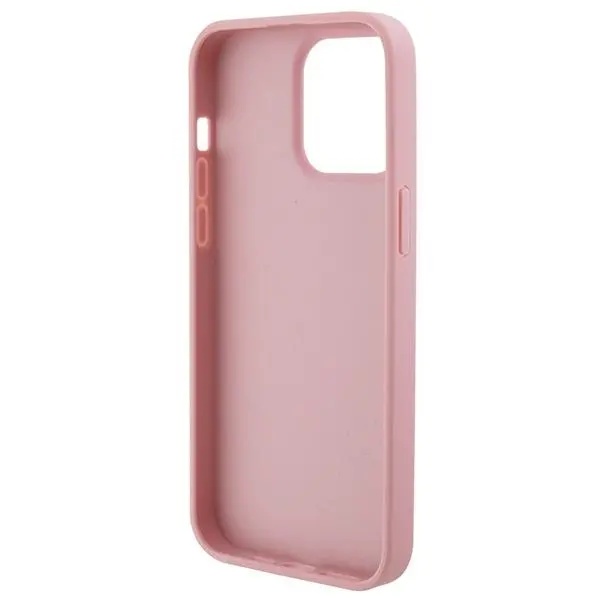 Etui Guess Leather 4G Stamped GUHCP15XP4EPMP do iPhone 15 Pro Max Różowy