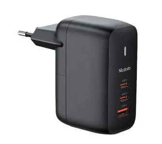 Ładowarka sieciowa Mcdodo GaN 65W CH-0291 2x USB-C USB-A Czarny