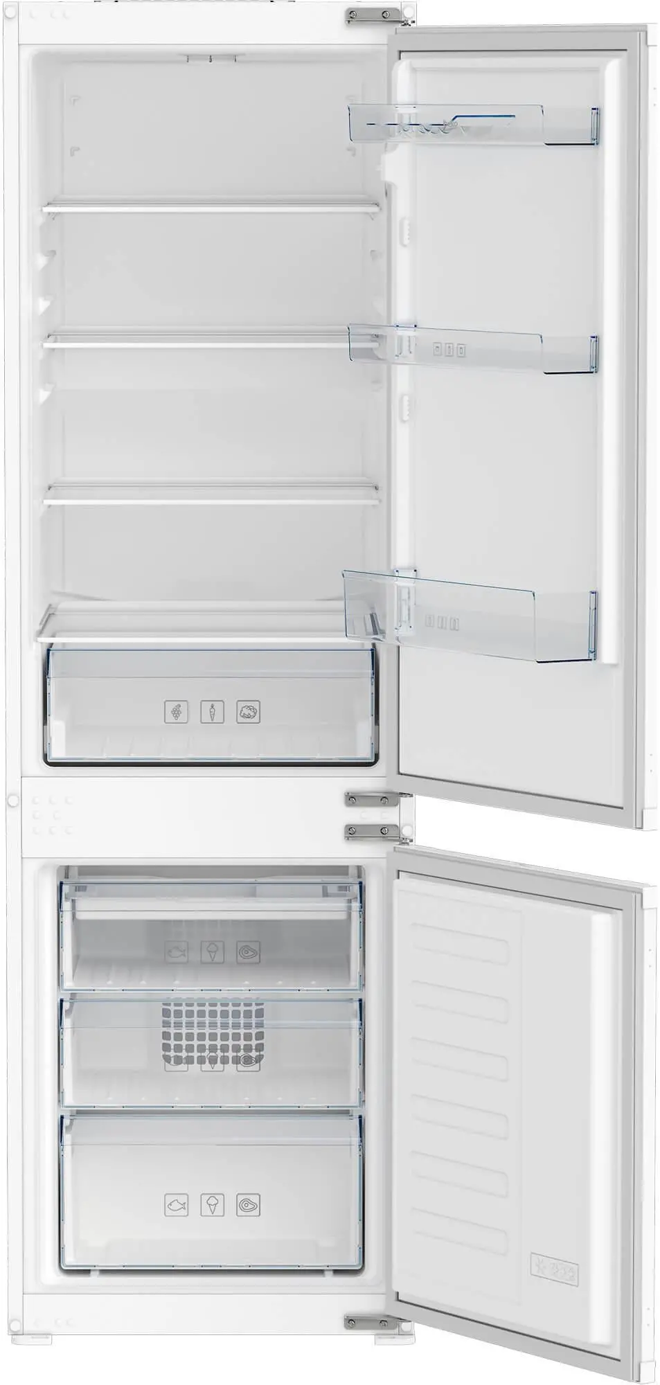 Lodówka Beko BCSA285K4SN 177,5cm Komora świeżości