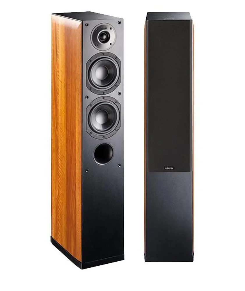 Zestaw stereo Yamaha R-N600A Srebrny, Indiana Line Nota 550 X Orzech