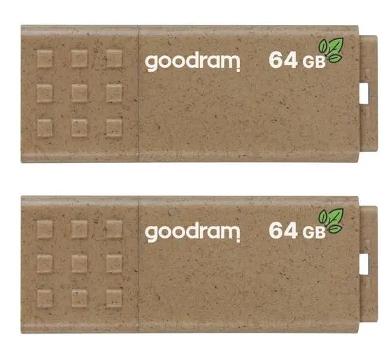 PenDrive GoodRam UME3 Eco Friendly Dwupak 2x64GB USB 3.2 Brązowy