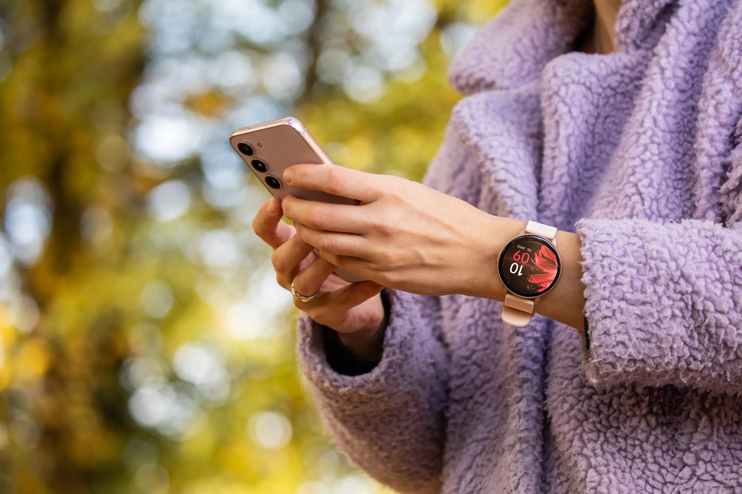 Smartwatch Tracer SMW9A Spark 1,43" AMOLED Różowy