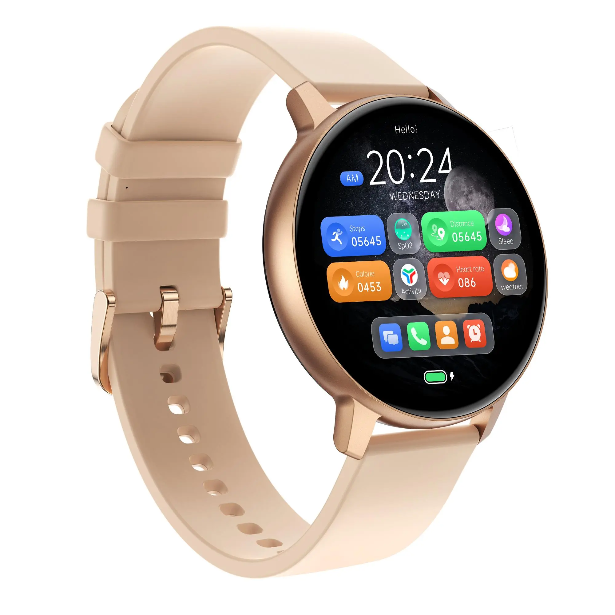Smartwatch Tracer SMW9A Spark 1,43" AMOLED Różowy