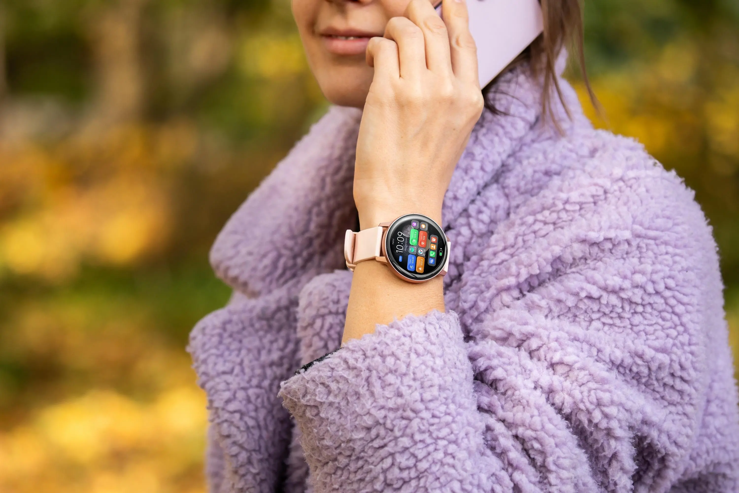 Smartwatch Tracer SMW9A Spark 1,43" AMOLED Różowy