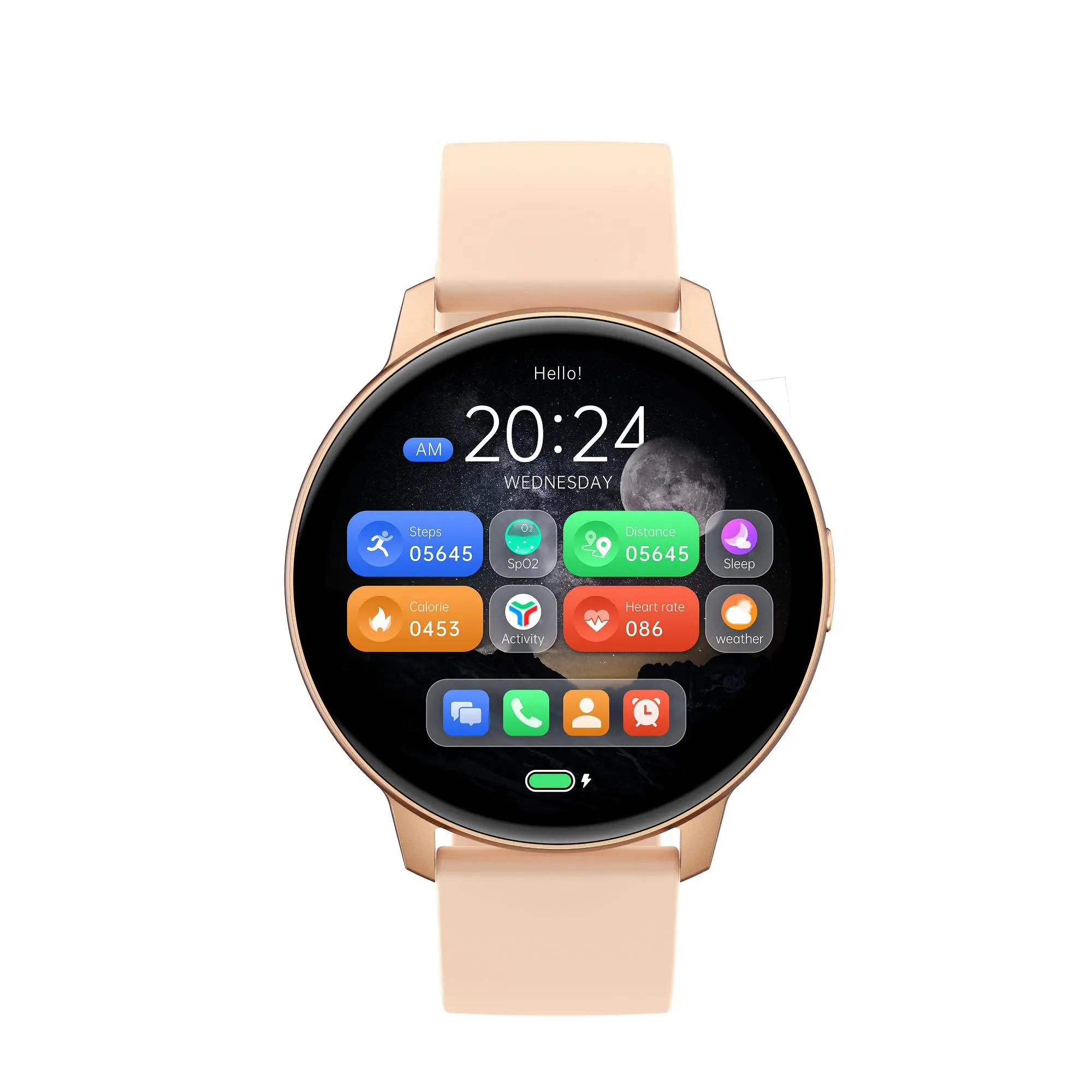 Smartwatch Tracer SMW9A Spark 1,43" AMOLED Różowy