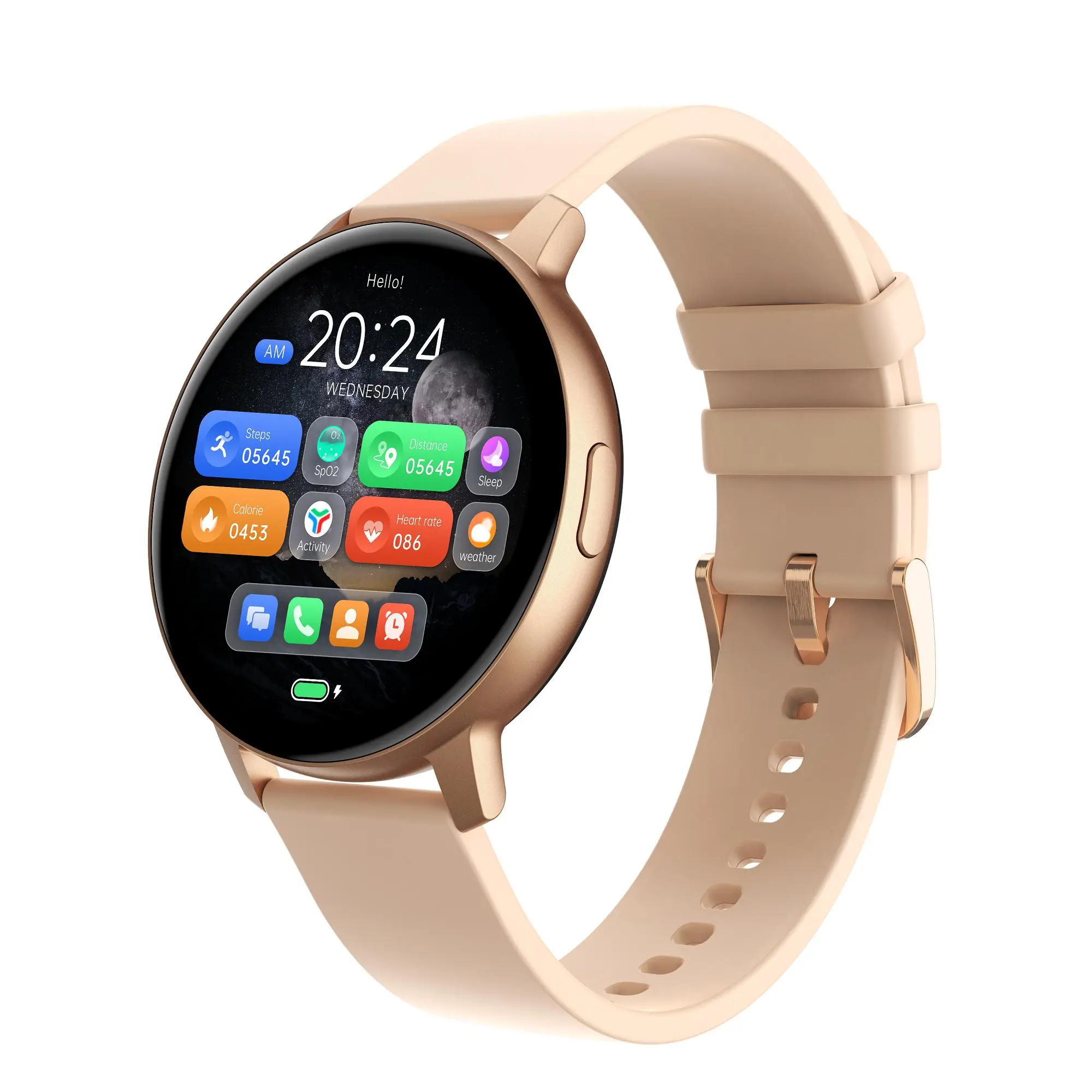 Smartwatch Tracer SMW9A Spark 1,43" AMOLED Różowy