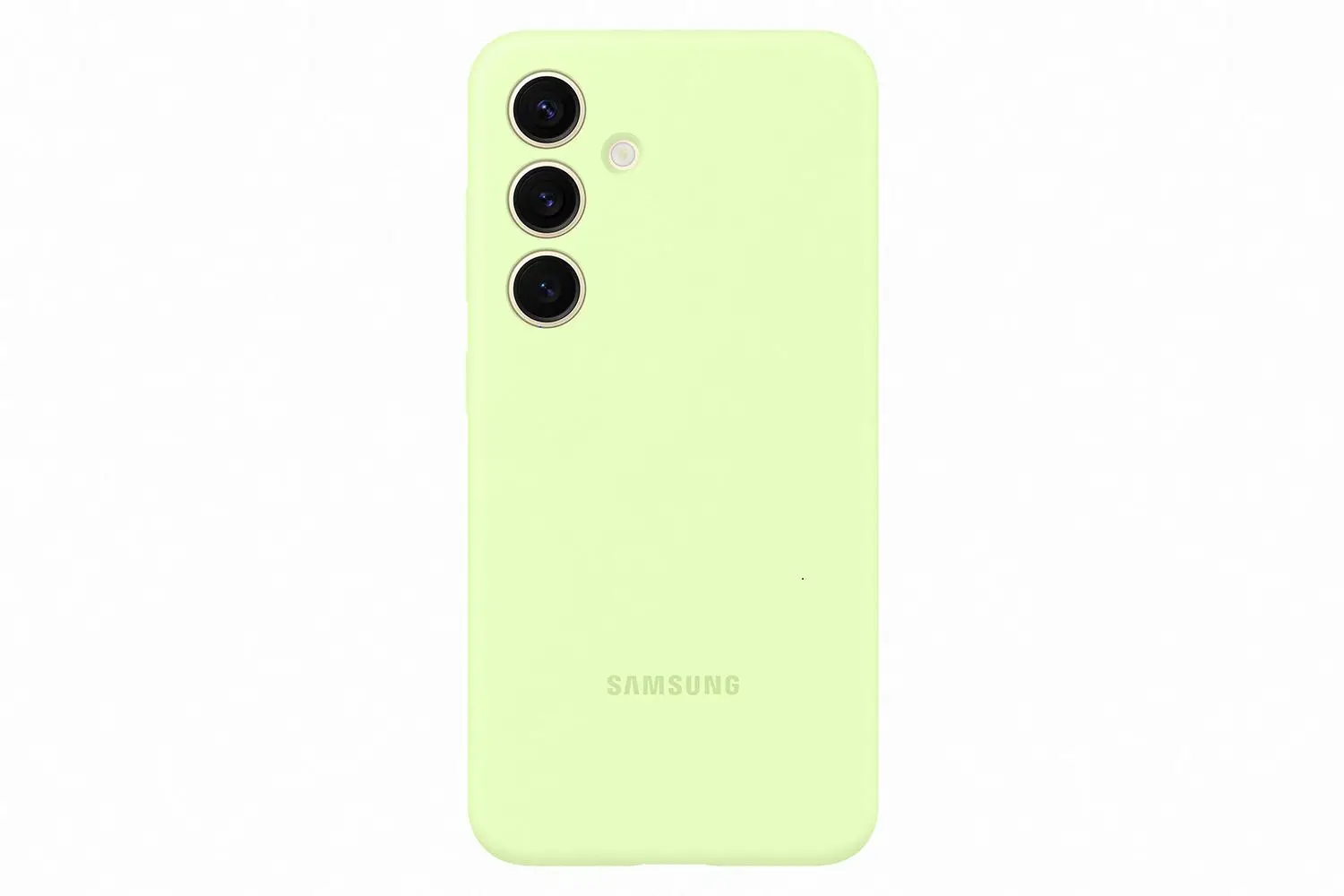 Etui Samsung Silicone Cover do Galaxy S24 Jasno-zielony