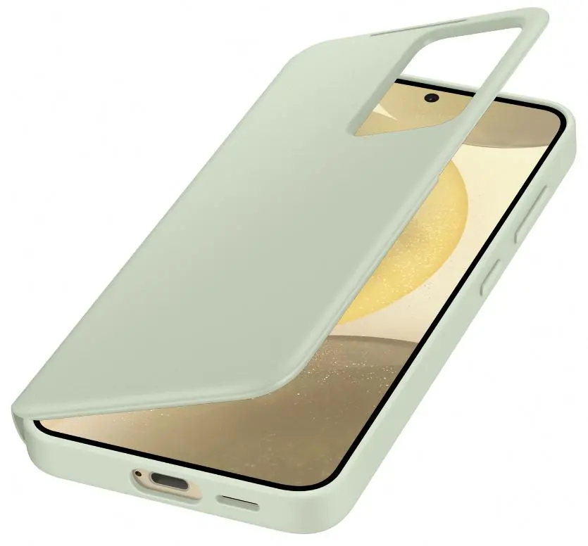 Etui Samsung Smart View Wallet do Galaxy S24+ Jasno-zielony