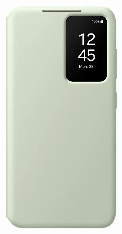 Etui Samsung Smart View Wallet do Galaxy S24+ Jasno-zielony
