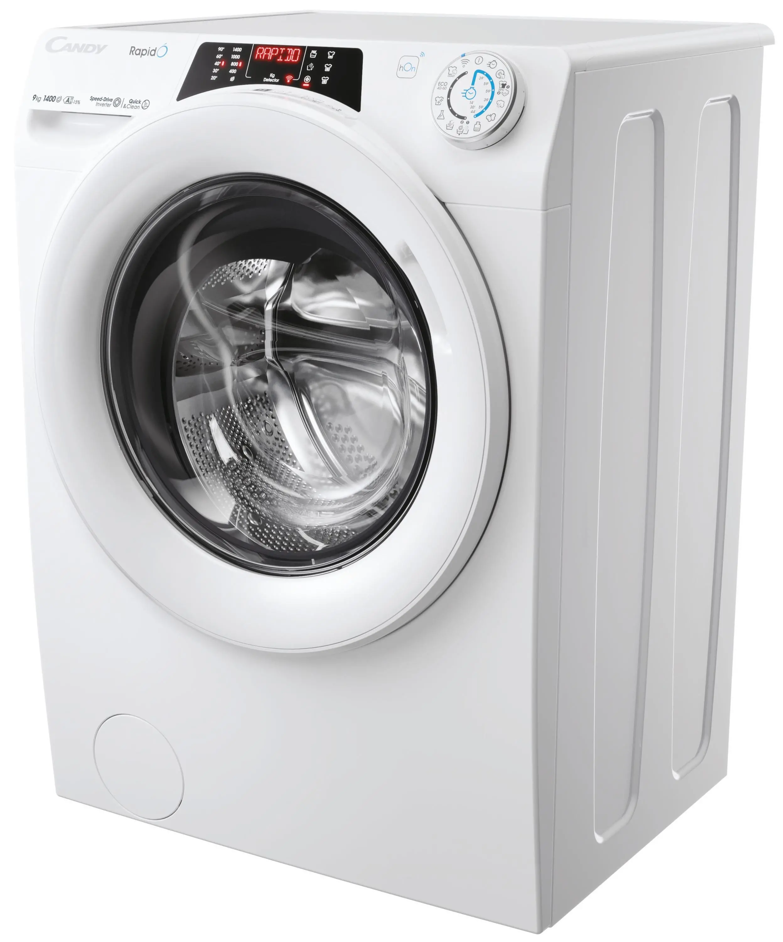 Pralka Candy RapidO RO 496DWM7/1-S Slim 9kg 1400 obr/min Zdalne sterowanie