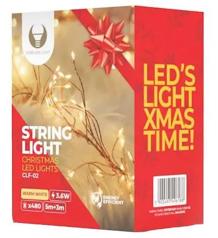 Lampki choinkowe Forever CLF-02 RTV100459