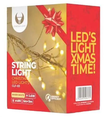 Lampki choinkowe Forever CLF-03 RTV100458