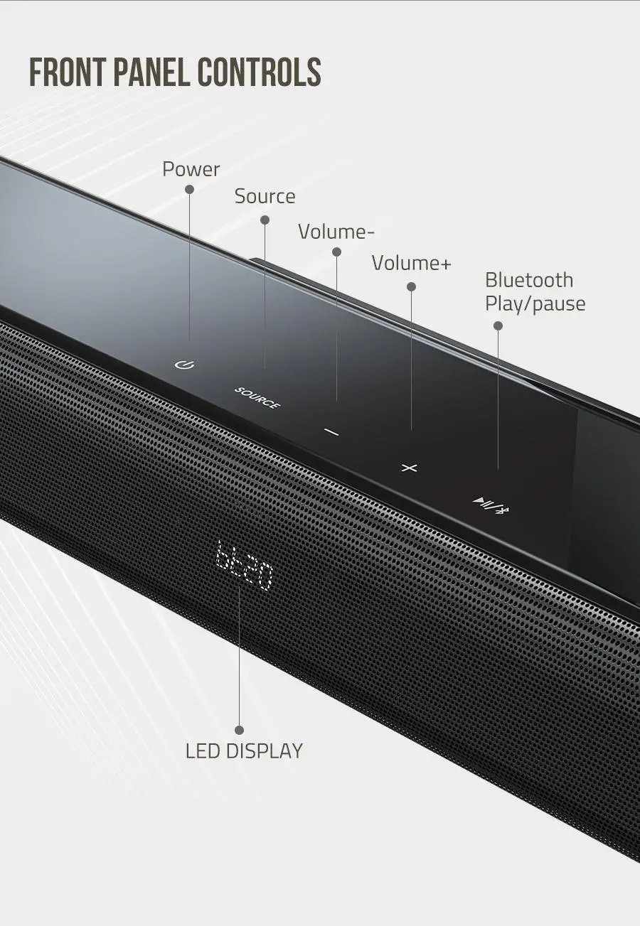 Soundbar Fenda HT-388D 2.1 Bluetooth