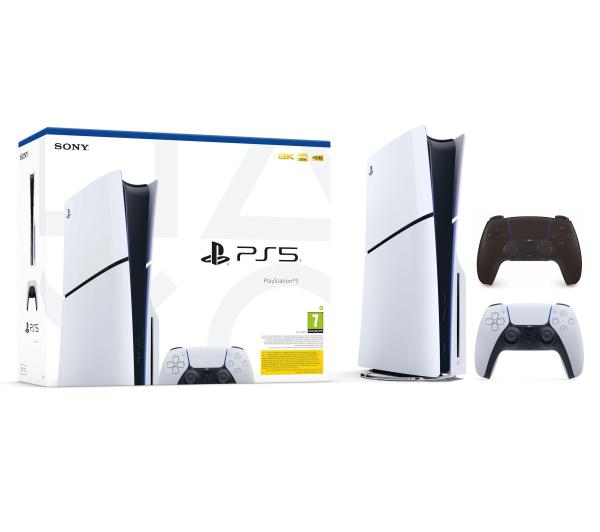 Konsola Sony PlayStation 5 D Chassis (PS5) z napędem 1TB + dodatkowy pad (czarny)