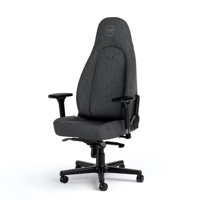 Fotel Noblechairs ICON TX Gamingowy do 150kg Tkanina Antracyt