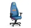 Fotel Noblechairs ICON Nuka-Cola Quantum Edition Gamingowy do 150kg Skóra ECO Niebiesko-fioletowy