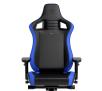 Fotel Noblechairs EPIC COMPACT Black Carbon Blue Gamingowy do 120kg Skóra ECO Czarno-niebieski
