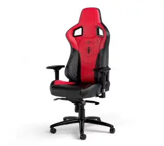 Fotel Noblechairs EPIC Spider-Man Edition Gamingowy do 120kg Skóra ECO Czarno-czerwony