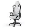 Fotel Noblechairs EPIC White Black Gamingowy do 120kg Skóra ECO Biało-czarny