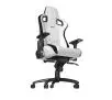 Fotel Noblechairs EPIC White Black Gamingowy do 120kg Skóra ECO Biało-czarny