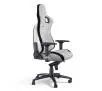 Fotel Noblechairs EPIC White Black Gamingowy do 120kg Skóra ECO Biało-czarny