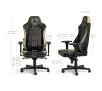 Fotel Noblechairs HERO The Elder Scrolls Online Edition Gamingowy do 150kg Skóra ECO Czarno-złoty