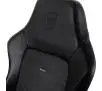 Fotel Noblechairs HERO Black Blue Gamingowy do 150kg Skóra ECO Czarno-niebieski