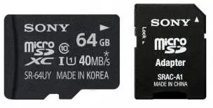 Karta pamięci Sony microSDXC SR-64UYA 64GB