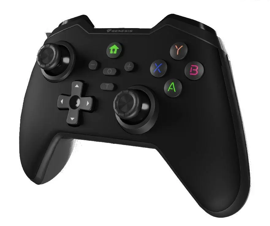 Pad Genesis Mangan 400 do PC, Nintendo Switch, Android, Steam Deck, Asus Rog Ally Bezprzewodowy Czarny